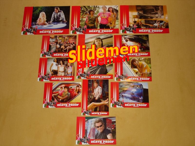 DEATH PROOF Lobby Cards Set mary elizabeth winstead death proof. DEATH PROOF Lobby Cards Set